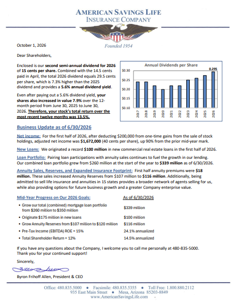 Oct 2026 Letter